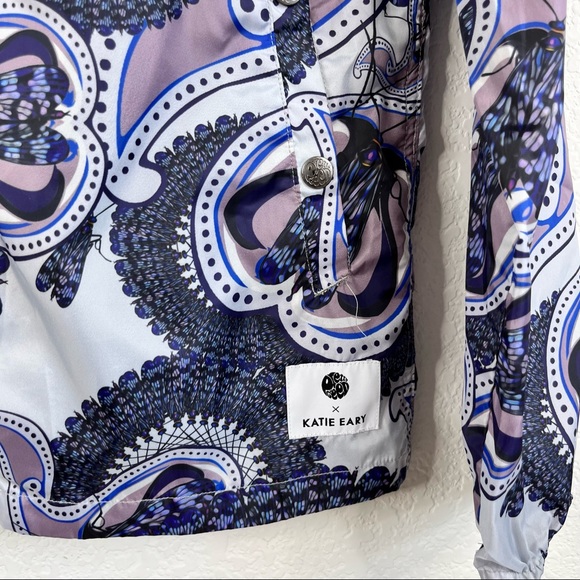 Pretty Green X Katie Eary Unisex Papilio Printed Jacket - Picture 7 of 15